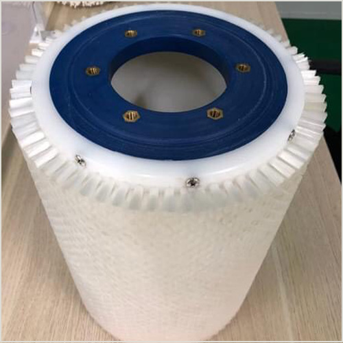 Phone screen polishing brush